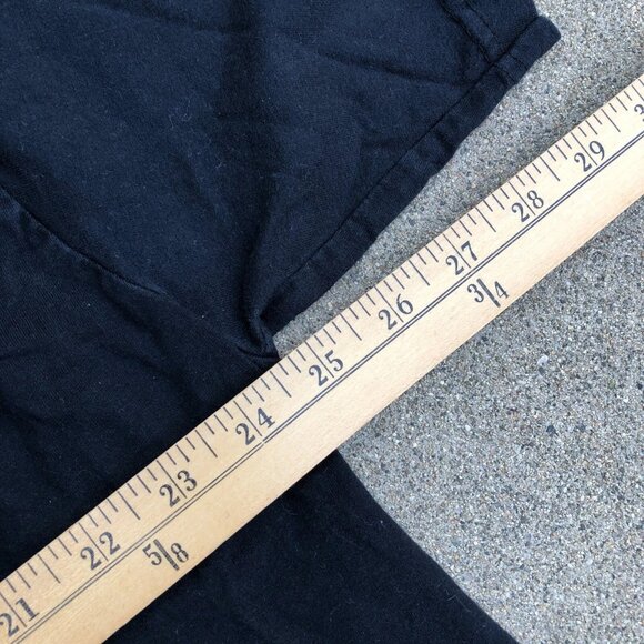 VTG 90s DHANORiX Victoria Canada T Shirt 2XL Men's Black Short Sleeve Crew - Picture 7 of 7